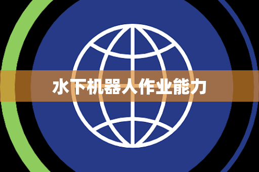 水下机器人作业能力