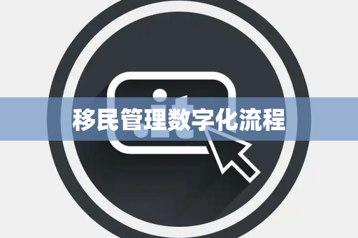 移民管理数字化流程