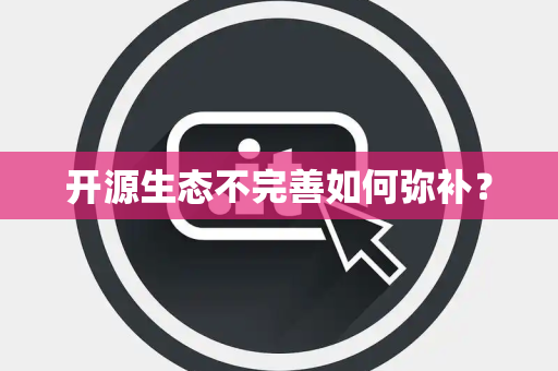 开源生态不完善如何弥补？