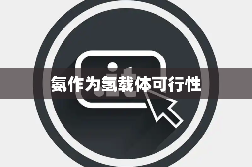氨作为氢载体可行性