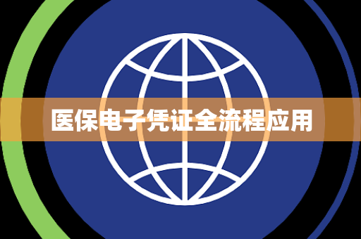 医保电子凭证全流程应用