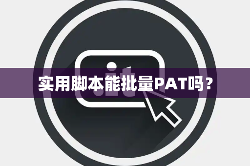 实用脚本能批量PAT吗？