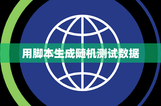 用脚本生成随机测试数据