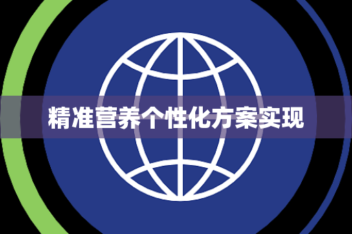 精准营养个性化方案实现