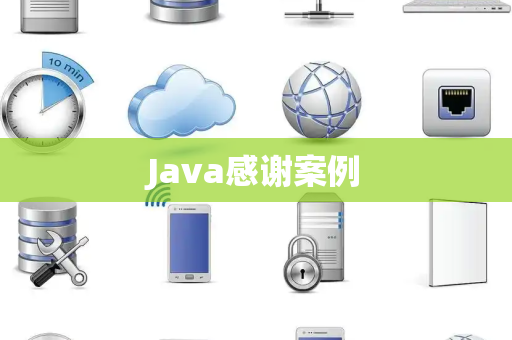 Java感谢案例