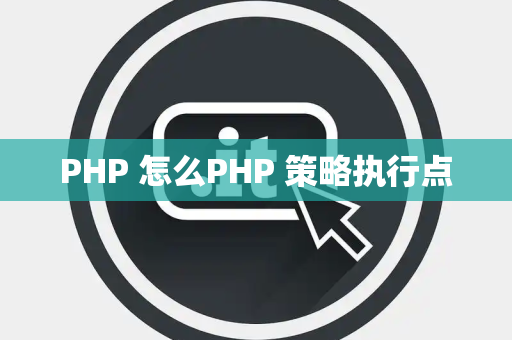 PHP 怎么PHP 策略执行点