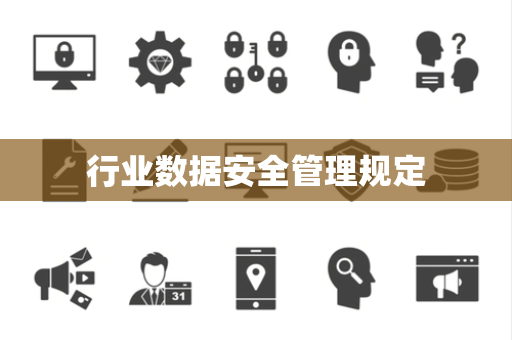 行业数据安全管理规定