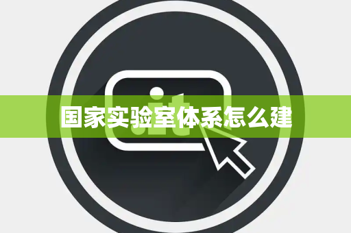 国家实验室体系怎么建