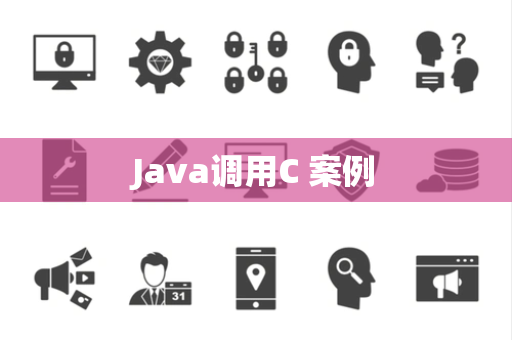 Java调用C 案例
