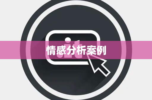 情感分析案例