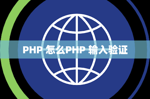 PHP 怎么PHP 输入验证