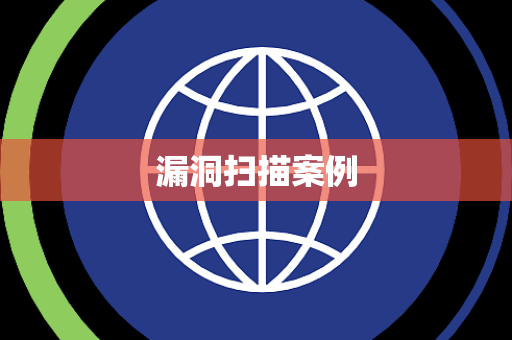 漏洞扫描案例