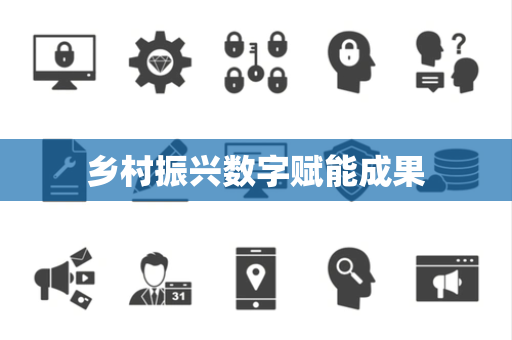 乡村振兴数字赋能成果