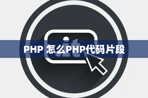 PHP 怎么PHP代码片段