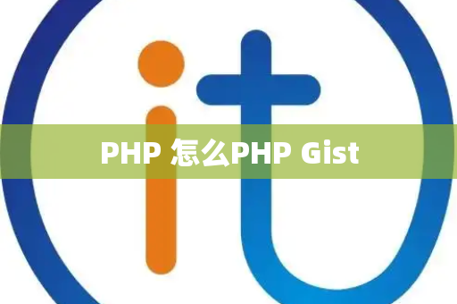 PHP 怎么PHP Gist