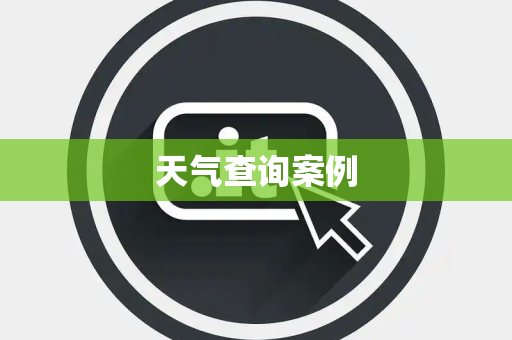 天气查询案例