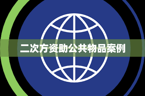 二次方资助公共物品案例