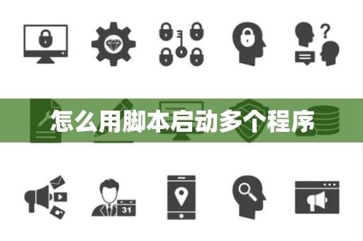 怎么用脚本启动多个程序