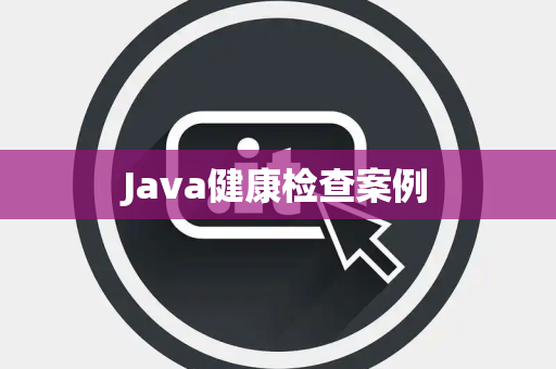Java健康检查案例