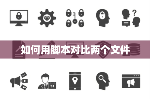 如何用脚本对比两个文件