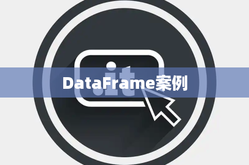 DataFrame案例