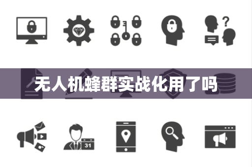 无人机蜂群实战化用了吗