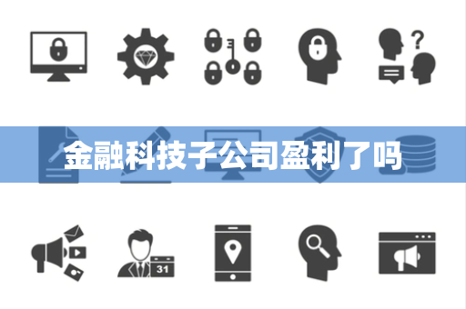 金融科技子公司盈利了吗