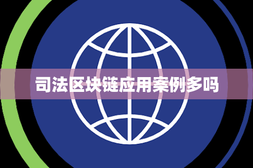 司法区块链应用案例多吗