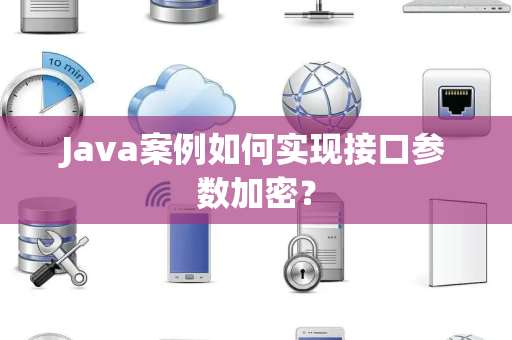 Java案例如何实现接口参数加密？