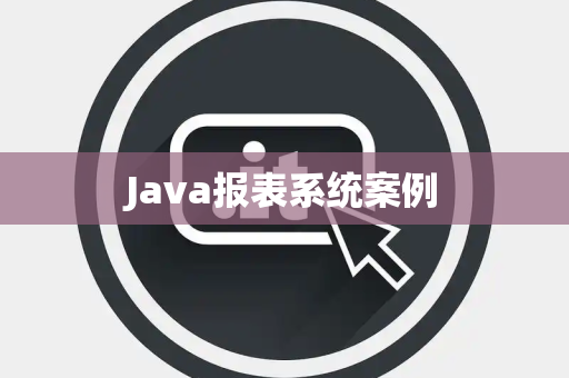 Java报表系统案例
