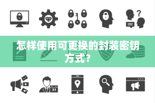 怎样使用可更换的封装密钥方式? 怎样使用可更换的封装密钥方式?