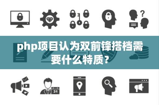 php项目认为双前锋搭档需要什么特质？