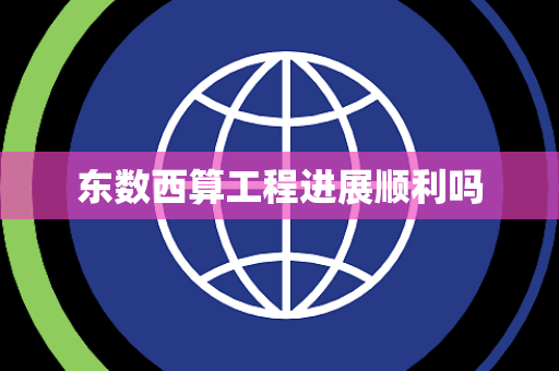 东数西算工程进展顺利吗
