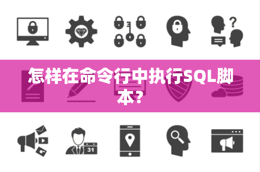怎样在命令行中执行SQL脚本？