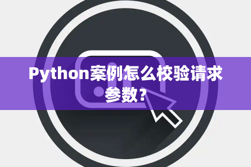 Python案例怎么校验请求参数？