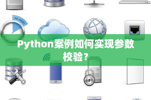 Python案例如何实现参数校验？
