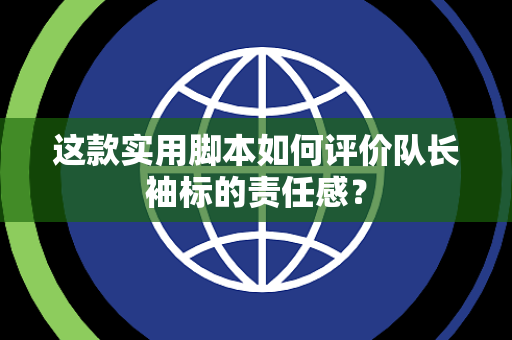 这款实用脚本如何评价队长袖标的责任感？