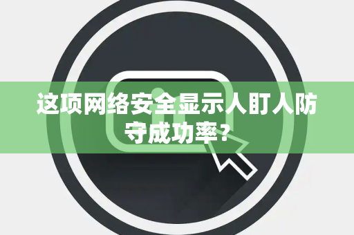 这项网络安全显示人盯人防守成功率？