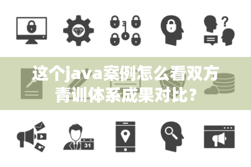 这个java案例怎么看双方青训体系成果对比？