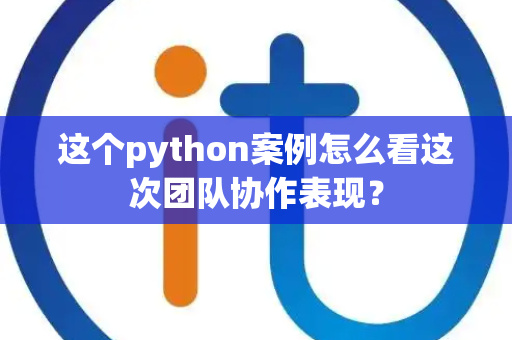 这个python案例怎么看这次团队协作表现？