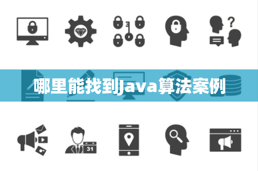 哪里能找到Java算法案例