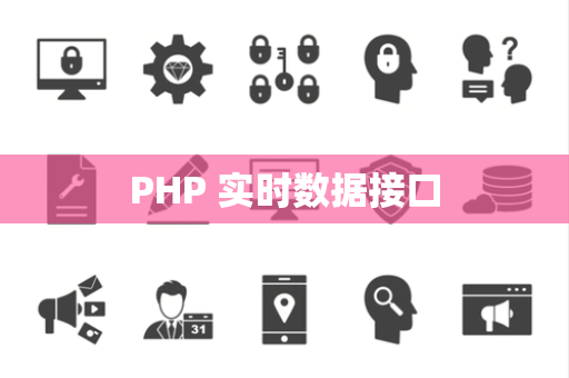 PHP 实时数据接口