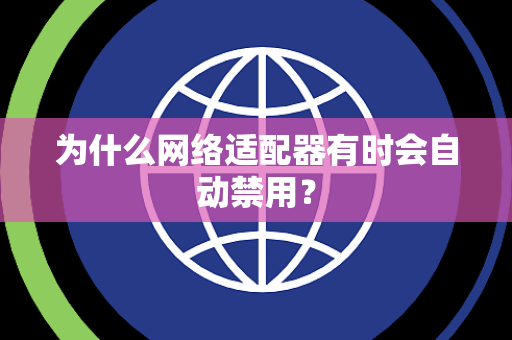 为什么网络适配器有时会自动禁用？