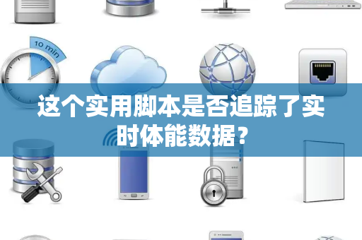 这个实用脚本是否追踪了实时体能数据？