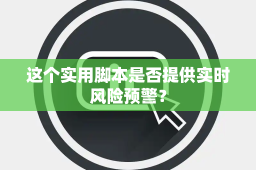 这个实用脚本是否提供实时风险预警？