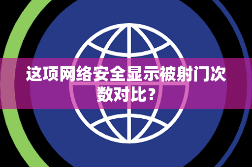 这项网络安全显示被射门次数对比？