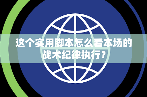 这个实用脚本怎么看本场的战术纪律执行？