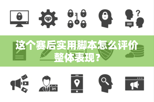 这个赛后实用脚本怎么评价整体表现？
