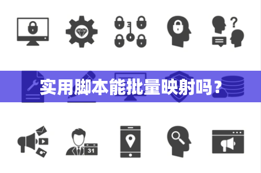 实用脚本能批量映射吗？
