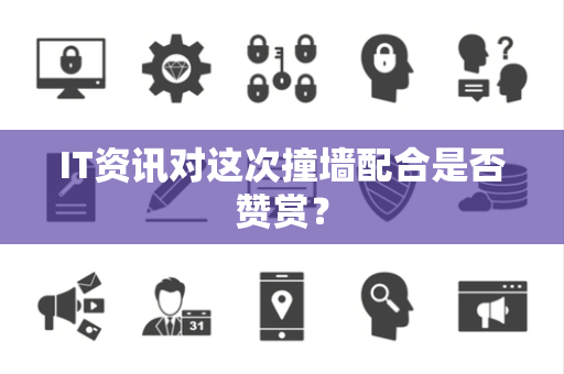 IT资讯对这次撞墙配合是否赞赏？